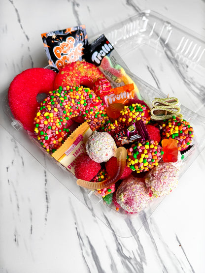 Candied Pineapple Rings & Candied Grape Trays